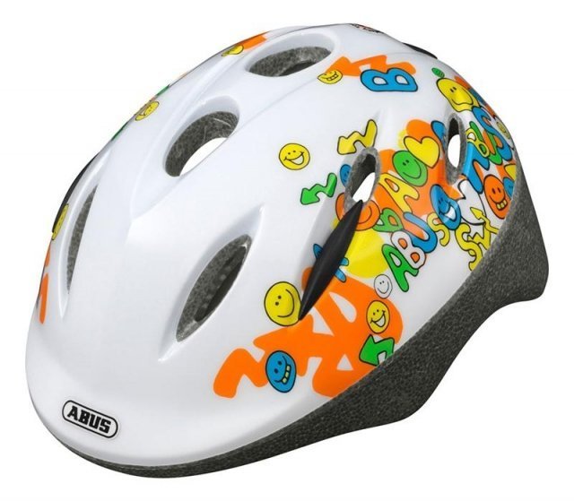 Abus helm Smooty Smiley White