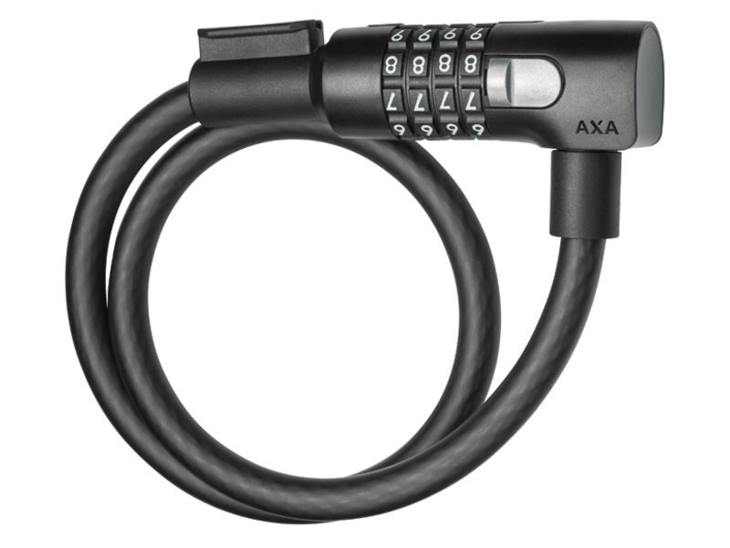 Axa kabelslot code Resolute C12/65 Matt Schwarz