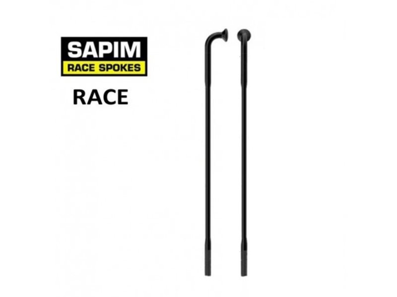 Sapim spaak Race 14-262 RVS db z/nippel zw (1 stuk