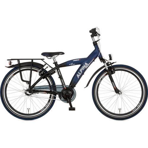 Alpina Fiets Yabber J24 Sporty Blue Matt – Jet Black M Jongens 2025