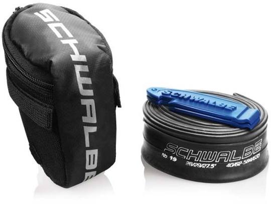 Schwalbe zadeltas incl bnb SV19 + 2 afn BLACK