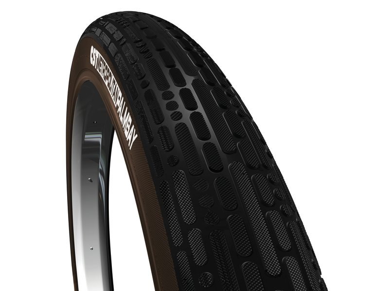 Cst btb Palmbay 28 x 2.00 zw/br refl BLACK-BROWN