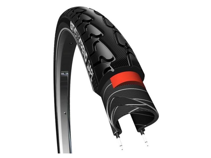 Cst btb Trend 28 x 1.50 zw refl Zwart