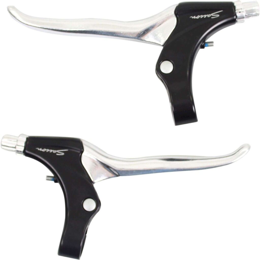 Saccon remgreep set L13 Nexus rollerbrake zwart/zi