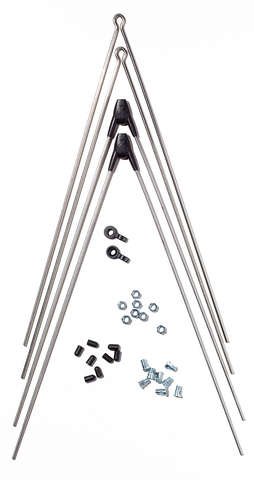Sks QD0405A spatbordstangen ASR VV RVS