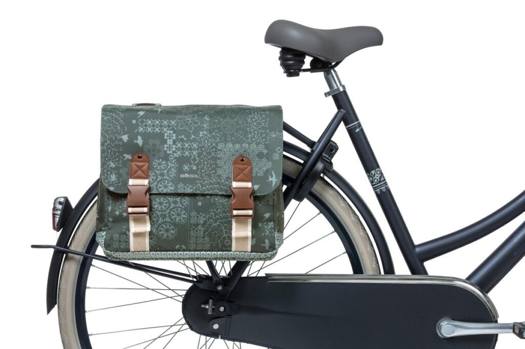 Basil fietstas dubbel Boheme 35L Forest Green - Afbeelding 4
