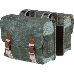 Basil fietstas dubbel Boheme 35L Forest Green