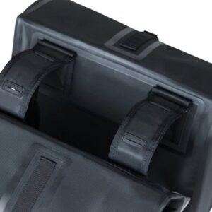 Basil fietstas dubbel Urban dry black 50L Solid Black