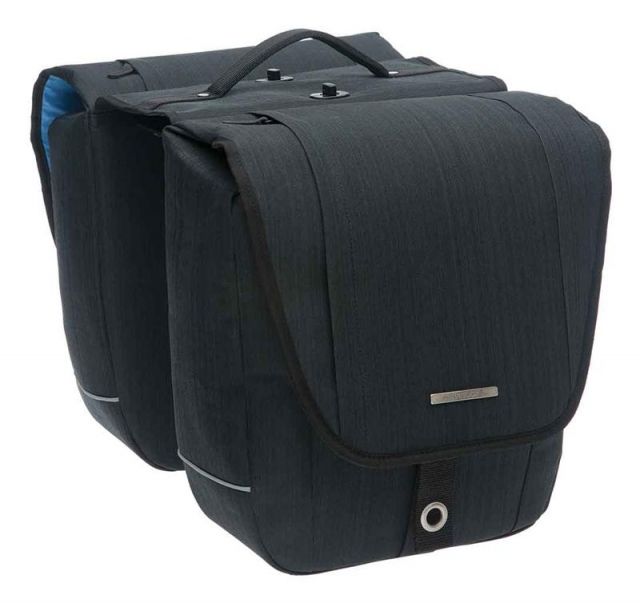 New Looxs fietstas dubbel Avero afn 25L Black