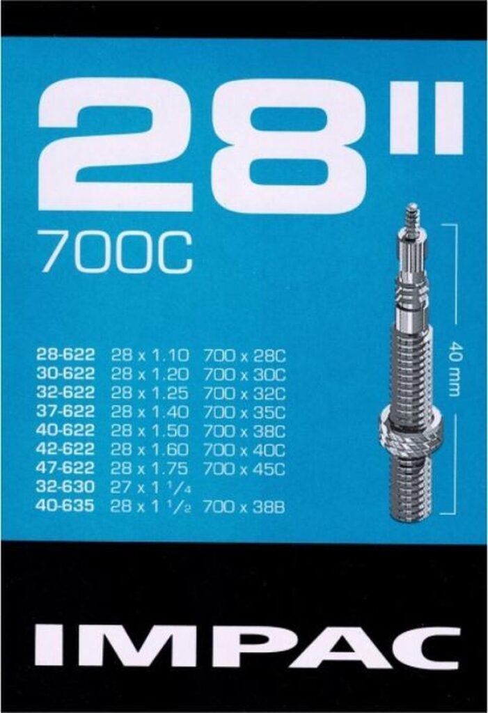 Impac bnb SV 28 x 1.10 – 1.75 fv 40mm Zwart
