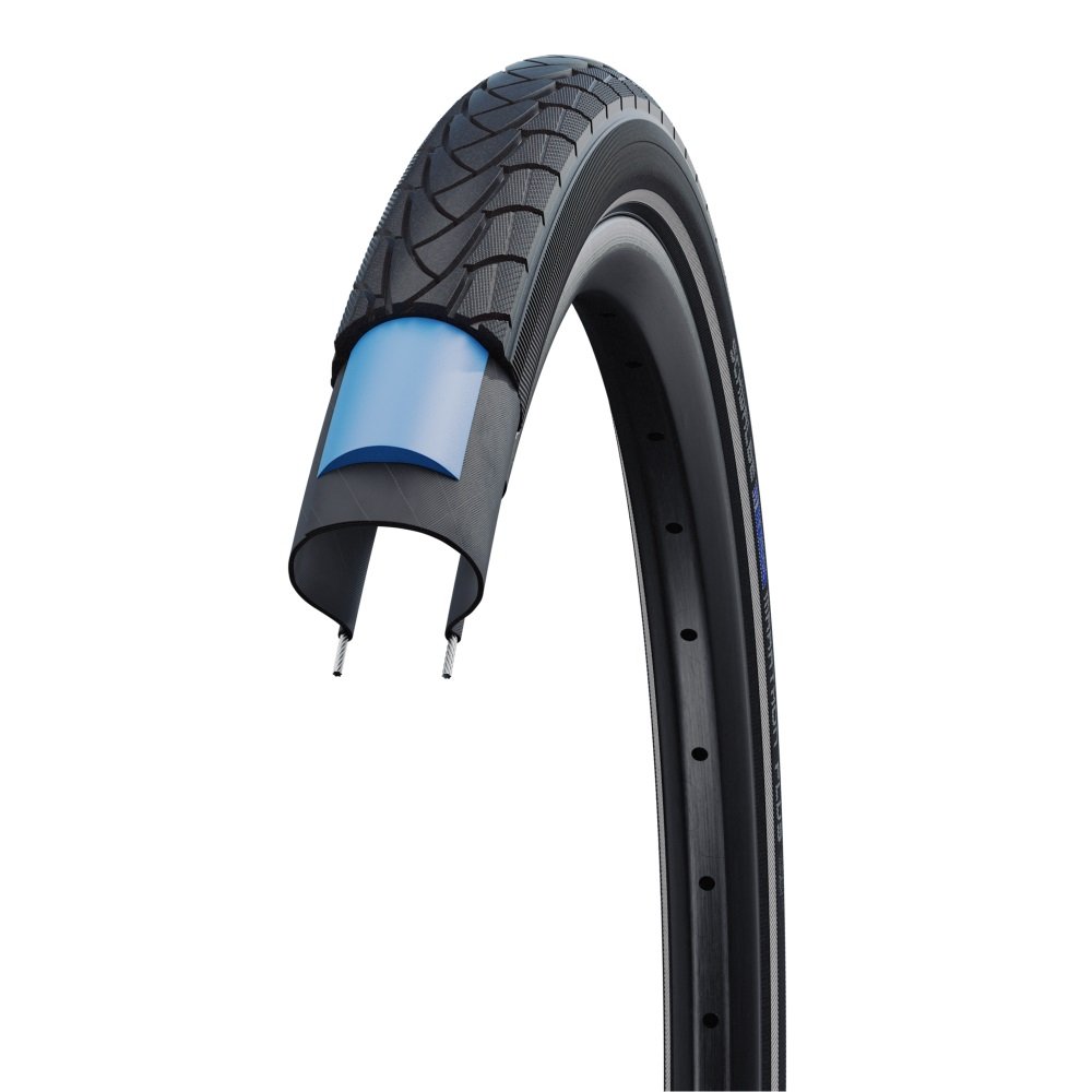 Schwalbe btb Marathon Plus 26 x 1.75 zw refl BLACK