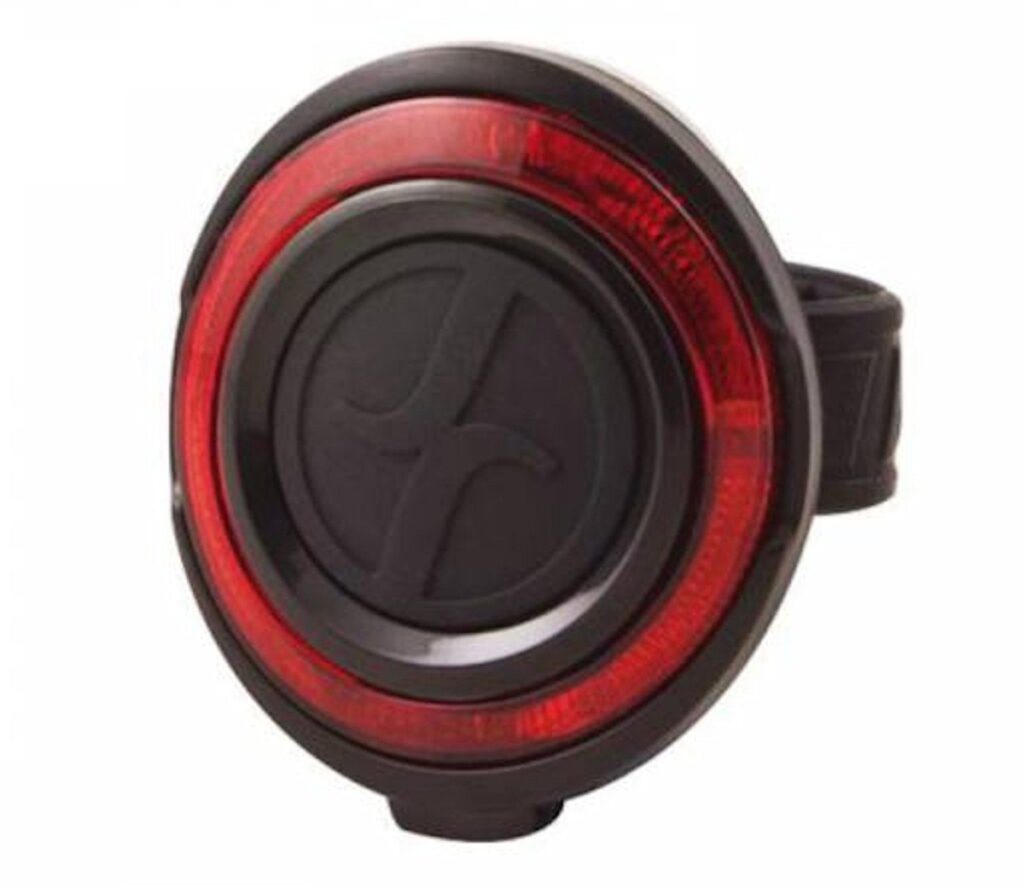 Spanninga achterlicht O-Guard batterij spatbord Black