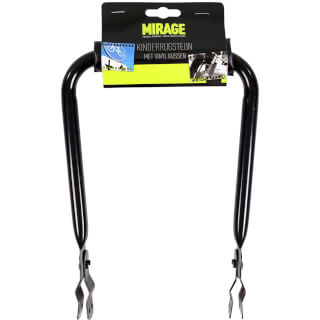 Mirage rugleuning 13cm op kaart Zwart