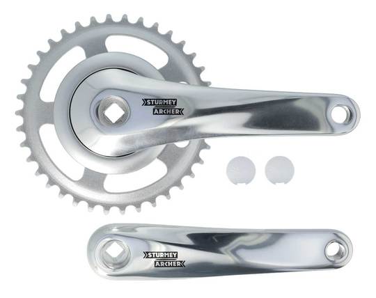 Sturmey Archer crankstel FCS608 38t 170mm Zilver
