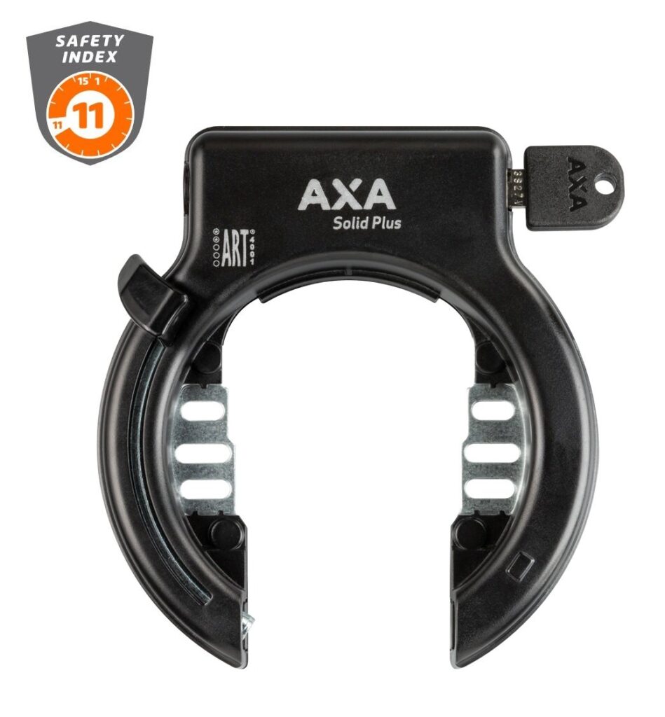 Axa FE2001A Slot Solid+ met gat SPB Zwart