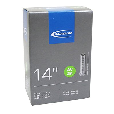 Schwalbe bnb AV2A 14 x 1.75 – 2.35 av 40mm BLACK
