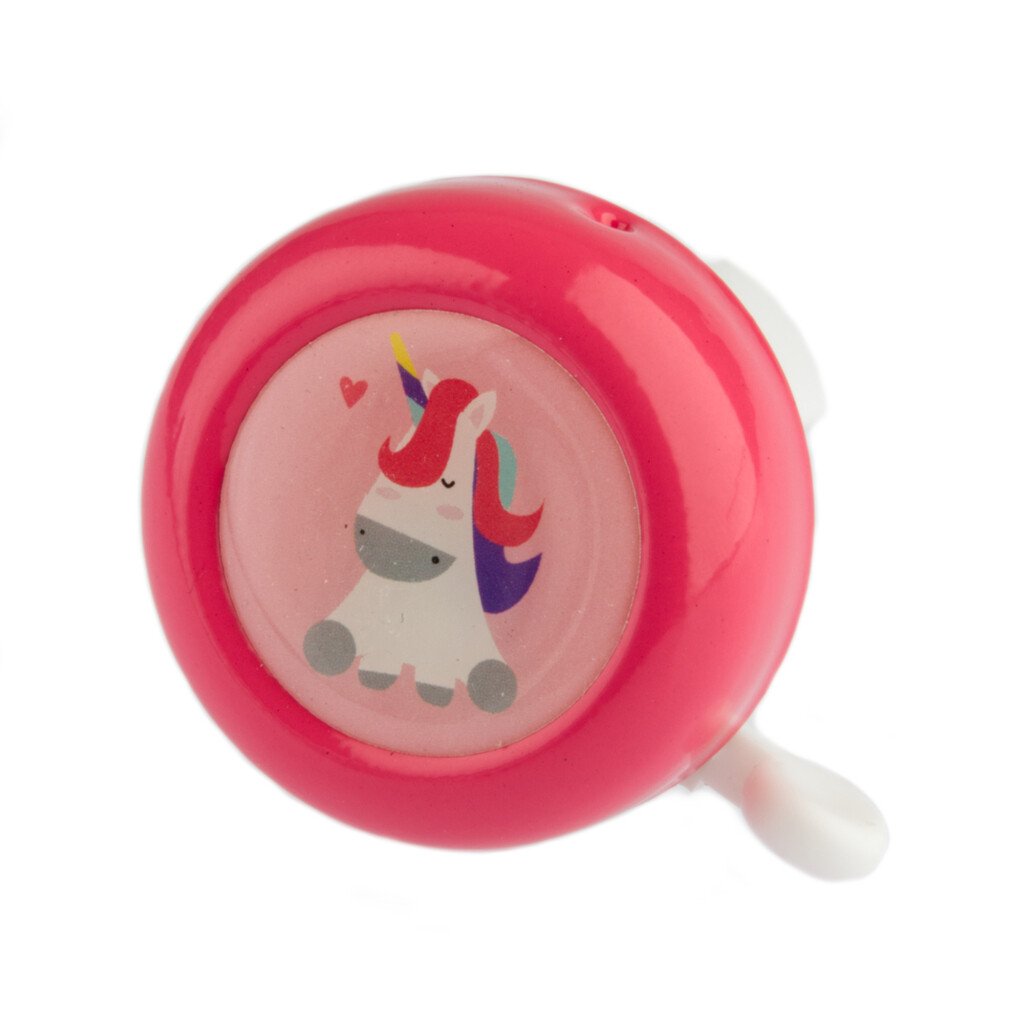 Pexkids fietsbel Unicorn Roze|Wit