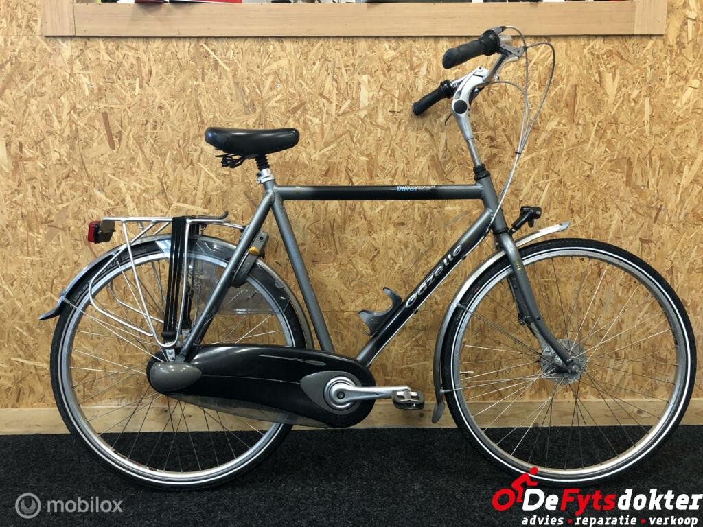 Gazelle Davos Antraciet / Zwart Heren