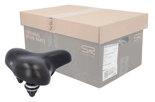 Selle Royal zadel 6954 City Classic Relaxed Zwart