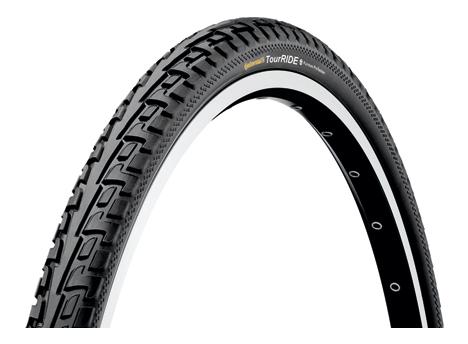 Continental Conti btb 28×1 3/8 TourRide R zw Zwart