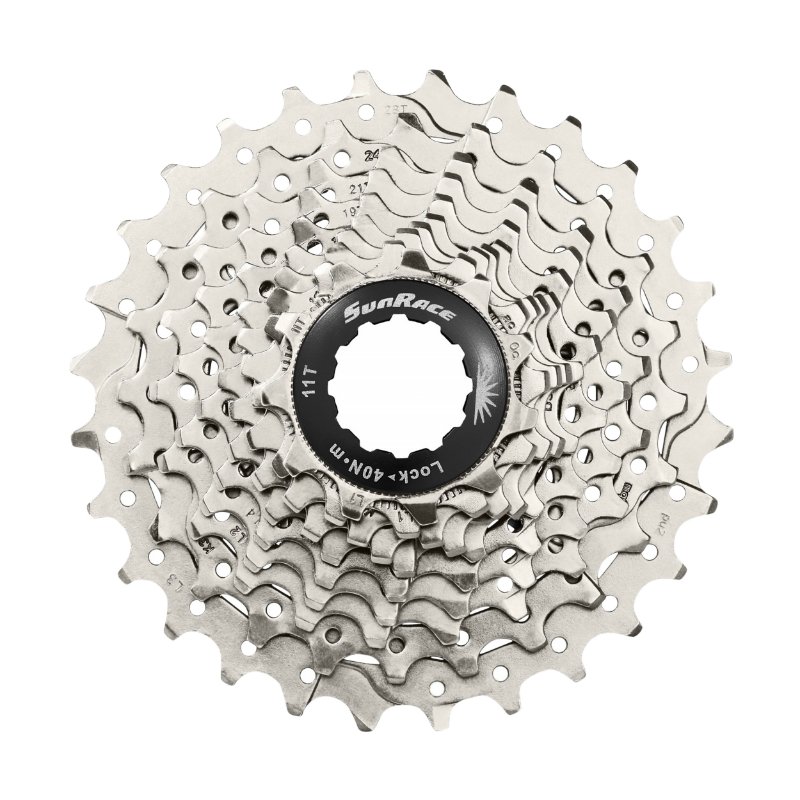 Sunrace cassette 10v 11/25 Zilver