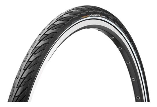 Continental Conti btb 28×1 1/8 Contact II R zw Zwart
