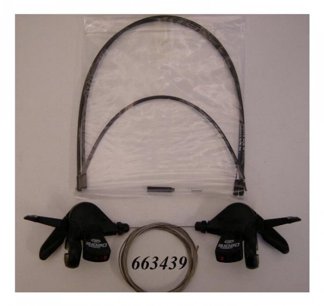Shimano Shim verst set Deore 3×9 Zwart