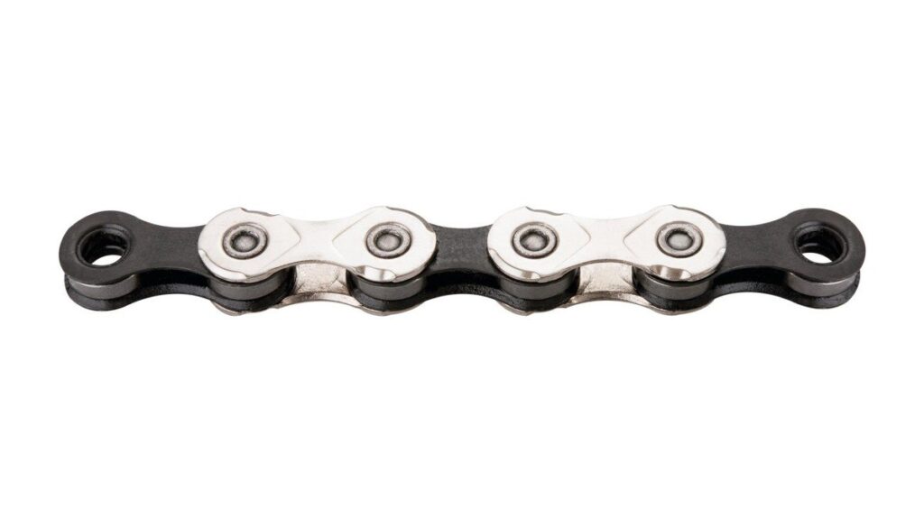 Kmc ketting X11 silver/black 114s Zilver