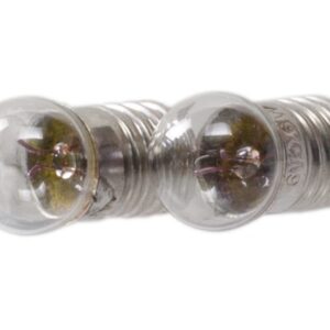 Simson lampje achterlicht 6 volt / 0,6 watt (2) Transparant