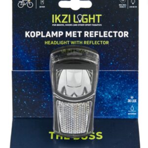Ikzi Light koplamp The Boss batterij 20 lux