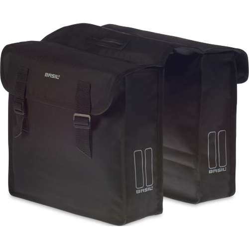 Basil fietstas dubbel Mara 26L Black