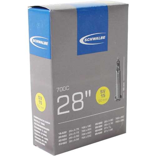 Schwalbe bnb SV15 28 x 0.75 – 1.10 fv 50mm BLACK