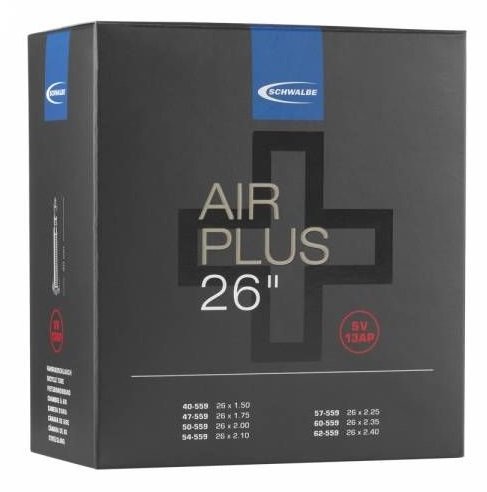 Schwalbe bnb SV13AP Air Plus 26 x 1.50 – 2.40 fv 4 BLACK