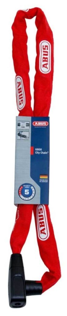 Abus kettingslot CityChain 6800/110 2.0 red Rood