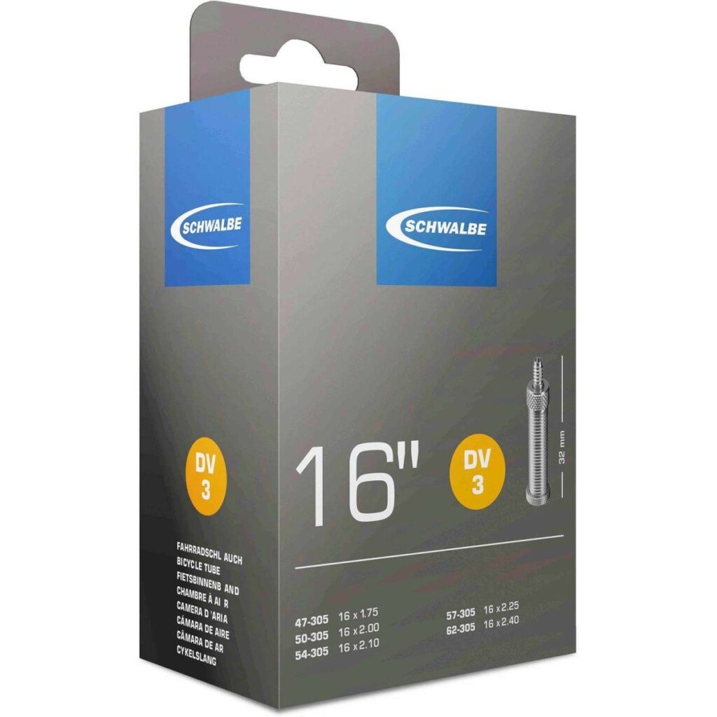 Schwalbe bnb DV3 16 x 1.75 – 2.40 hv 32mm Zwart
