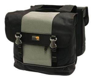 New Looxs NL dubb tas 107 Doppio grs Grijs / Zwart