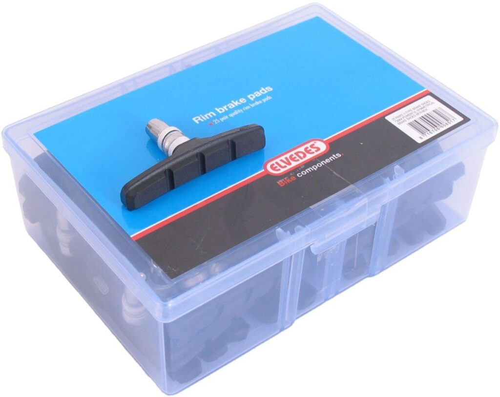 Elvedes remblok V-brake m/inbus 70mm symetrisch do Zwart