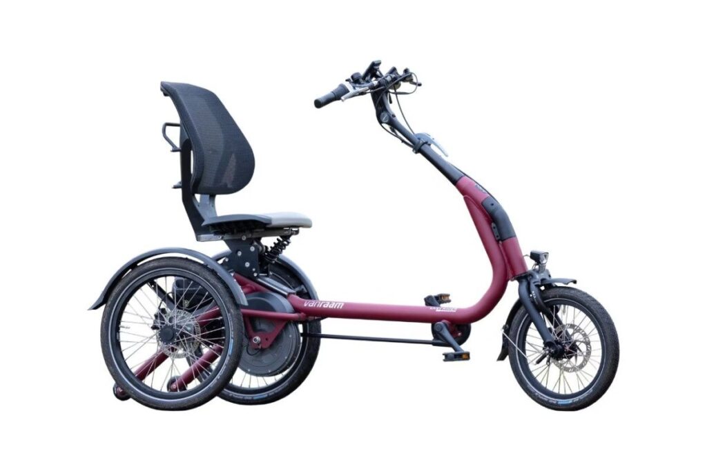 Van Raam Easy Rider Compact Wijn Rood Mat Lage instap 2025