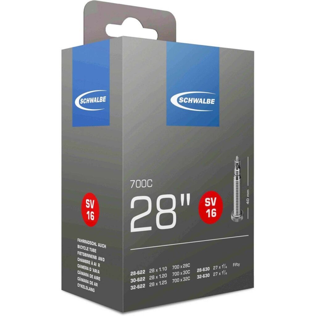 Schwalbe bnb SV16 28 x 1.10 - 1.25 fv 40mm BLACK - Afbeelding 2
