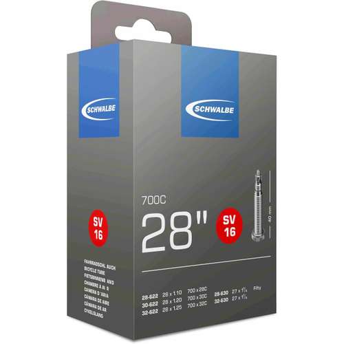 Schwalbe bnb SV16 28 x 1.10 – 1.25 fv 40mm BLACK