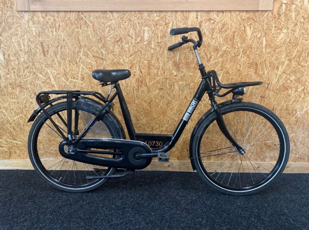 Burgers Postfiets Zwart Dames 2024