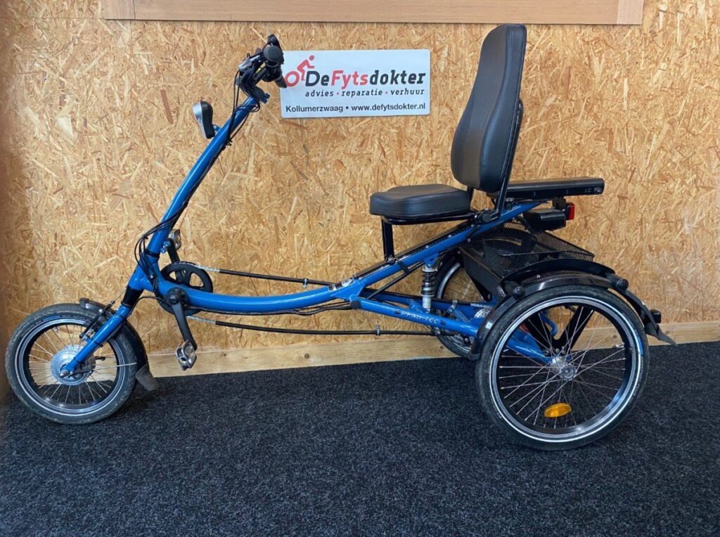 Pfautec ELO-Scootertrike Blauw Lage instap - Afbeelding 2