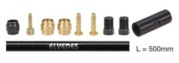 Elvedes verlengset Hydro leiding Magura Zwart