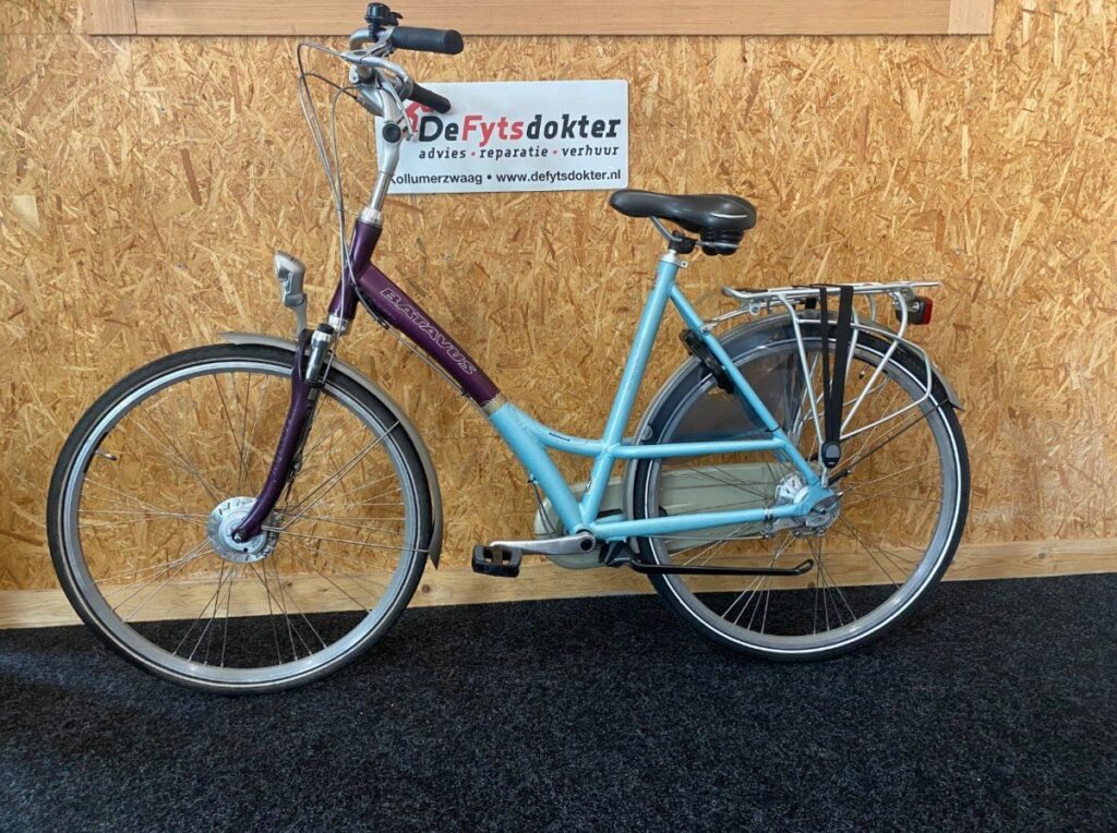 Batavus Crescendo Mat Paars/Mat Blauw Dames - Afbeelding 3