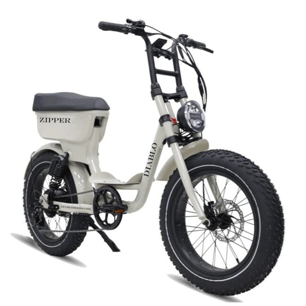 Diablo Zipper Fatbike Beige Mixed 2025 - Afbeelding 2
