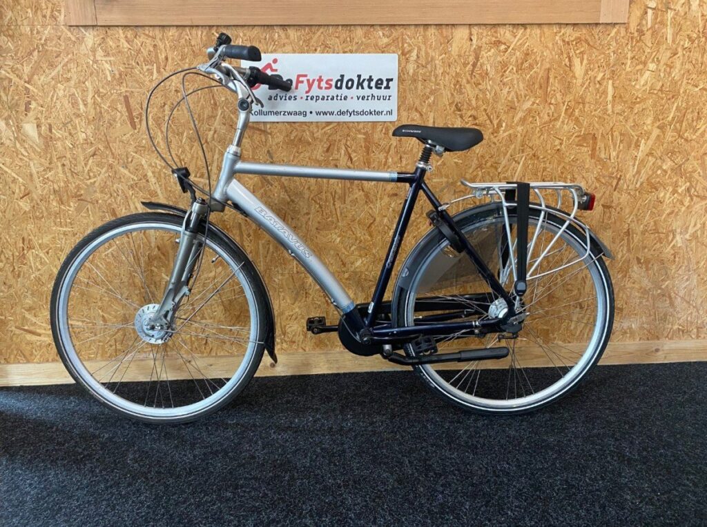 Batavus crescendo Zilver/blauw Heren