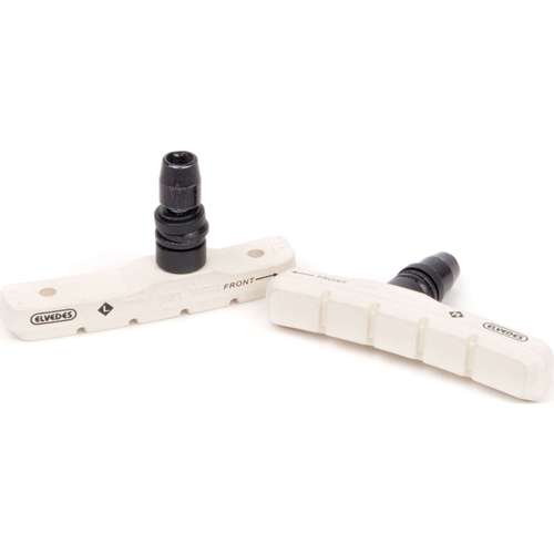 Elvedes remblok V-brake m/inbus 72mm white comp do Wit