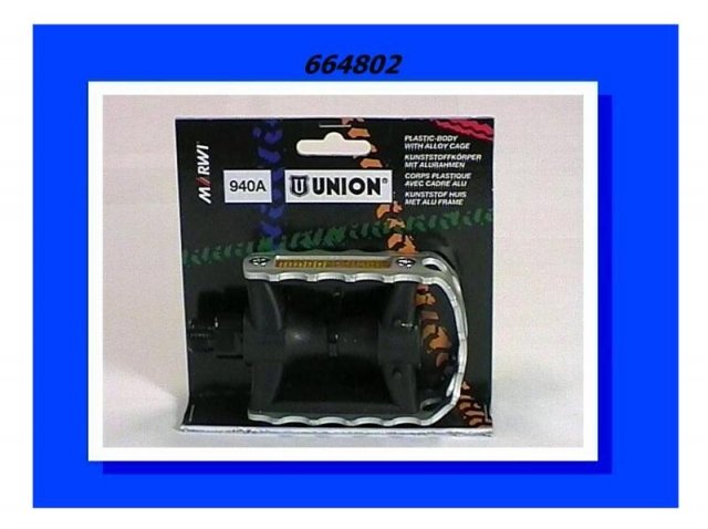 Union BG1002A Pedaal SP-940A alu frame zilverv