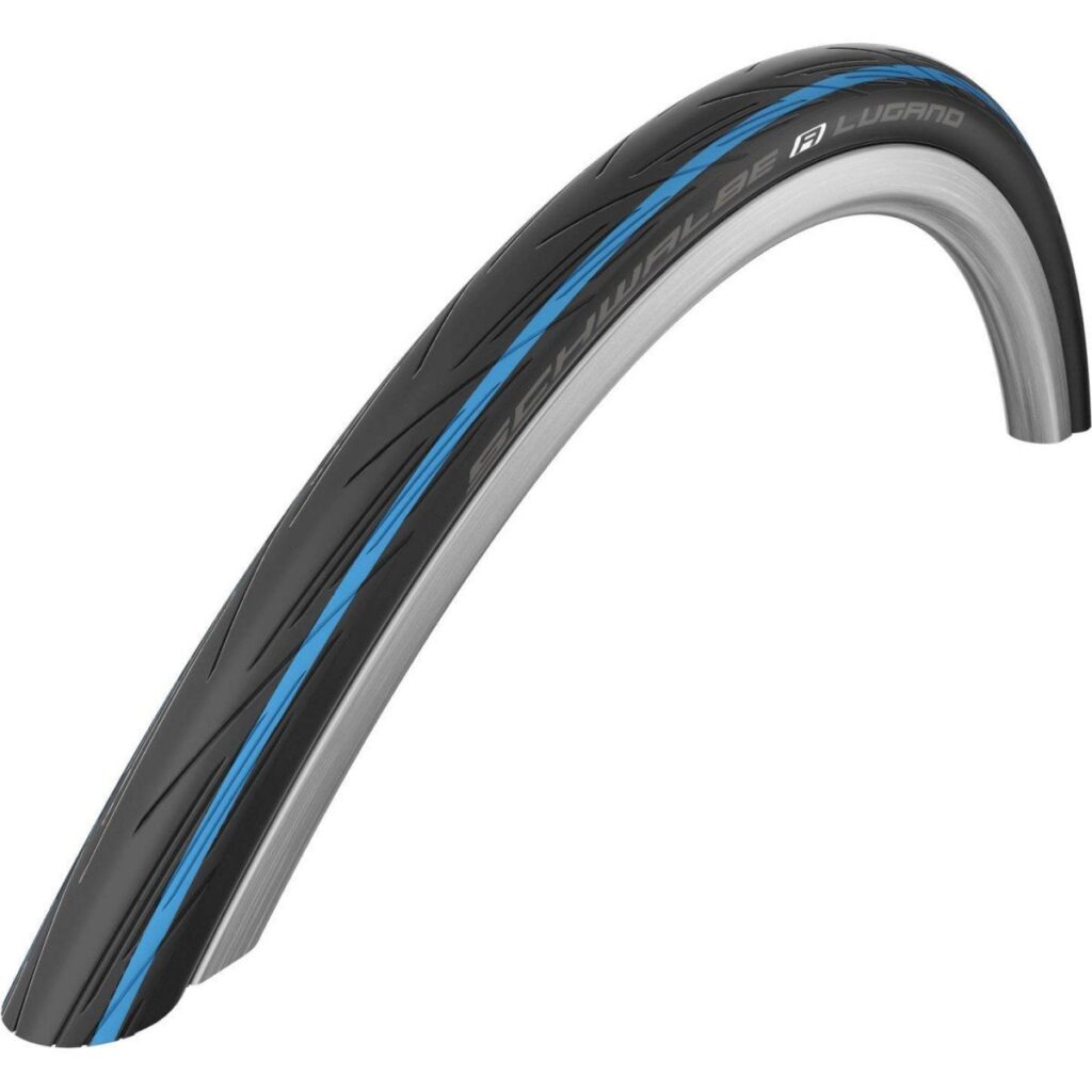 Schwalbe btb 700×25 Lugano bl/zw Blauw