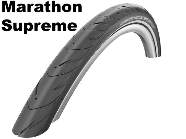 Schwalbe btb 27.5×1.60 Mar Supr HD zw V Zwart